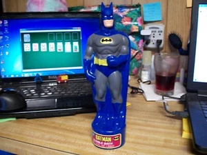 Batman Bubble Bath DC Comics 1991 Kinderbetreuung Vintage leere Flasche - Bild 1 von 2