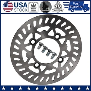 210mm 8.3" Front Brake Caliper Disc Plate Disk Rotor For Pit Bike ATV Buggy Quad - Imagen 1 de 6