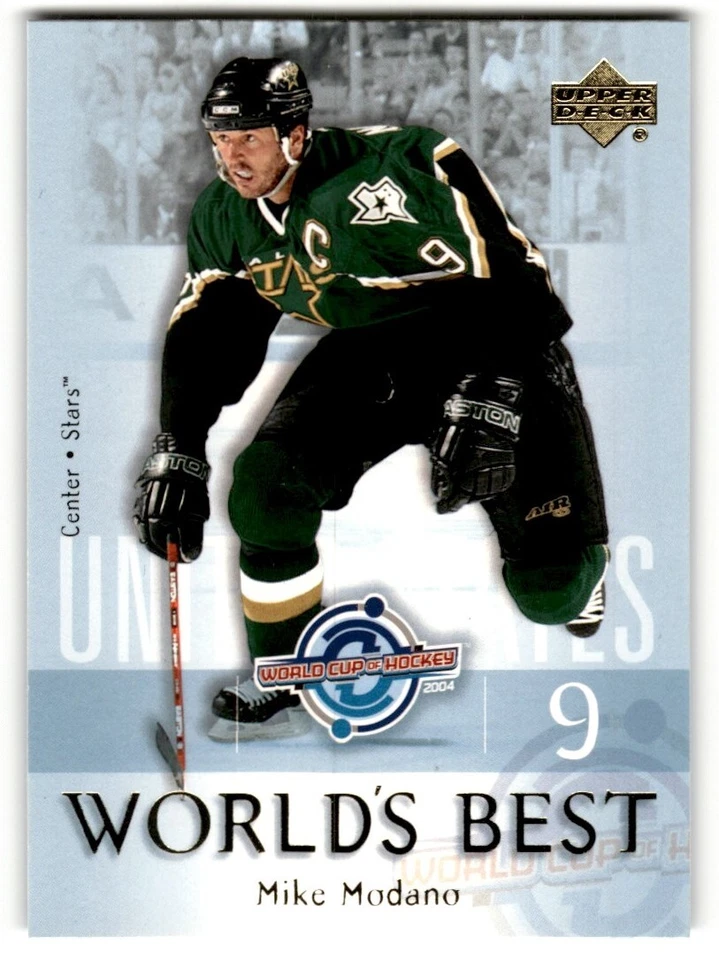 2004-05 Upper Deck World's Best Mike Modano #WB29 Dallas Stars - Image 1 of 2
