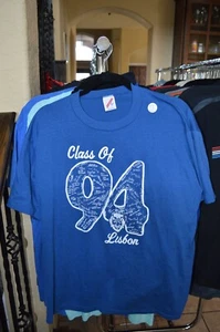 Single Stitched Sleeves Class of '94 Lisbon Devils Jerzees T-Shirt Gr. XL blau  - Bild 1 von 1