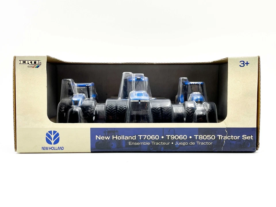 Juego de tractor New Holland T7060, T9060, T8050 1/64 Foto 1 de 1