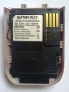BATTERY PACK 820 Li-ion 3.6V 700mAh Bordo CELLS FROM JAPAN - Zdjęcie 1 z 2