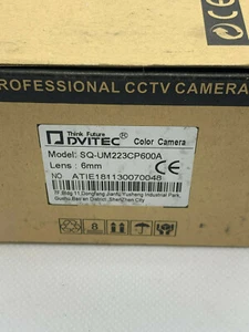 D-VITEC SQ-UM223CP600A CCTV COLOR CAMERA 6MM - Picture 1 of 5