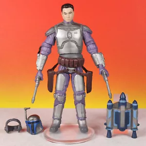 Star Wars Legacy Attack of The Clones JANGO FETT 3.75" Complete Action Figure - Picture 1 of 3