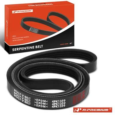 Cinturón serpentino A-Premium 53,48" para Ford Focus 2013-2018 Fusion 13-20 Escape Foto 1 de 4