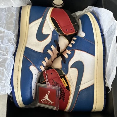 Talla 10.5 - Jordan 1 Retro NRG x Union LA High Storm Azul Foto 1 de 4