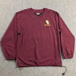 Vintage Ventura College Softball Windbreaker Men's Medium Rawlings 1/4 Zip M - Picture 1 of 9