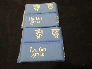 Old Style Beer I've Got Style Foam Fabric Hook Loop Ale-Gator Koozies Lot of 2 - Picture 1 of 5