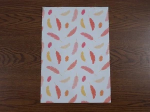 10 - 100 12x15.5 FEATHERS Mailers Poly Shipping Yellow Pink Orange Bags - Picture 1 of 4