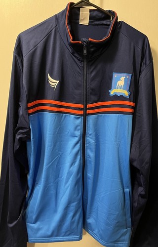 VETEMENTS Giacca da pista Ted Lasso uomo XL multicolore full zip