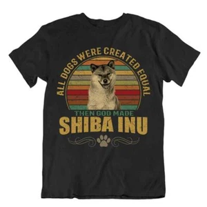 Shiba Inu Hund T-Shirt Hemd Niedliches Geschenk Für Tierliebhaber Besten Freund - Bild 1 von 8