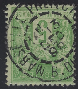 PRO-03-5-5: Cachet type 84 MARSEILLE PREFECTURE (Bouches du Rhône) sur n°102 - Imagen 1 de 1