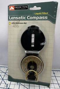 Lensatic Compass With Luminous Dial Liquid Fill - Picture 1 of 3