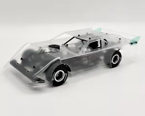 1RC Racing Late Model 2.0 1/18 Brushless RTR 2WD Oval Racer (CLEAR) 1RC1087 - Picture 1 of 2