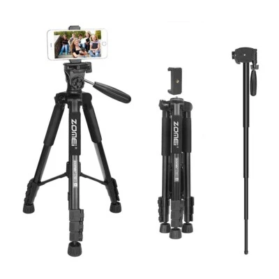 ZOMEI Q222 Pro Lightweight Tripod Monopod Portable Travel tripod For Camera DSLR - Image 1 of 4