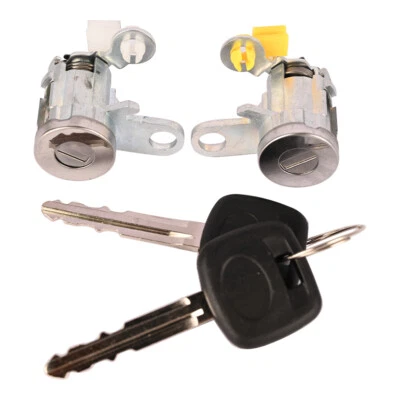 Par de cilindros de cerradura de puerta delantera - para Toyota Tacoma 1995-2004 - con 2 llaves en caja Foto 1 de 4