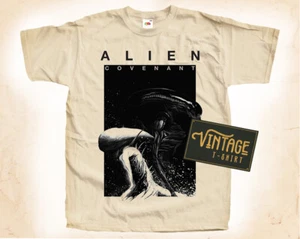 Alien V2 T SHIRT Movie Poster Vintage Natural Tee sizes S to 5XL - Picture 1 of 2