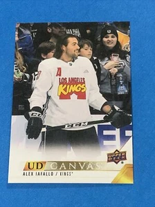 2022-23 Upper Deck Series 1 Alex Iafallo UD Canvas #C39 Los Angeles Kings - Picture 1 of 2