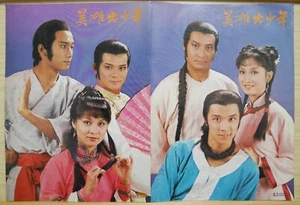1981 Hong Kong TVB Chinese Movie Synopsis【英雄出少年】封面:黃杏秀、石修、董偉 封底:苗僑偉、黃日華、歐陽珮珊 - Bild 1 von 9