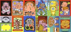 GARBAGE PAIL KIDS ANS6 COMPLETE 12-CARD SET ACTIVITY 2007 ALL-NEW SERIES 6 - Picture 1 of 1