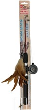 Fieldcrest Farms Rod N Reel Cat Teaser Wand, 1 count