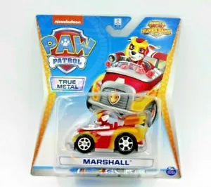 New Nickelodeon Mighty Pups Super Paws Paw Patrol Marshall True Metal Racer - Picture 1 of 3