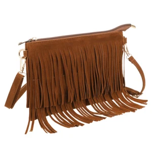Borsa a mano moda stile boho retrò sella miss borsa a tracolla donna borse - Foto 1 di 12