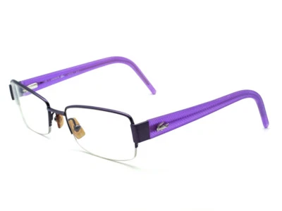 Gafas para mujer Lacoste L2115 513 marco de media montura púrpura transparente 52[]19 135 Foto 1 de 4