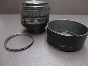 Nikon Nikkor AF-S Objektiv 50 mm f/1,4 MIT GEGENLICHTBLENDE & FILTER Nikon USA NEUWERTIG - Bild 1 von 7