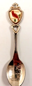 Vintage silberfarben Ohio State Vogel Souvenir Löffel - Bild 1 von 3