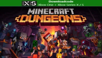 NEU für XBOX One Series X S Minecraft Dungeons Download Code Game Key Email 24H - Bild 1 von 4