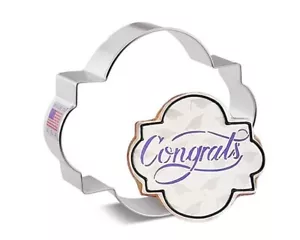 PLACA FOTOGRÁFICA Cortador de galletas de metal, por Ann Clark, 4" - Imagen 1 de 2