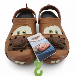 Crocs Mater Classic Clog Mens 9/ Womens 11 Disney Pixar Cars 209371 NEW PLS READ - Picture 1 of 11