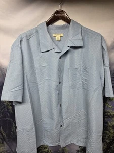 Island Passport Mens Size 2XLT Short Sleeve Hawaiian Shirt XXLT Tall - Picture 1 of 5
