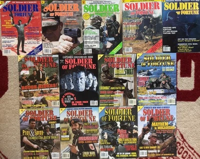 SOLDIER OF FORTUNE MAGAZINE LOT OF (13) - 1995-1999  ***FREE SHIPPING*** - Image 1 of 4