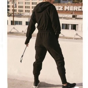 Free People Movement Training Day Jumpsuit schwarz Activewear Athleisure Gr. M - Bild 1 von 10
