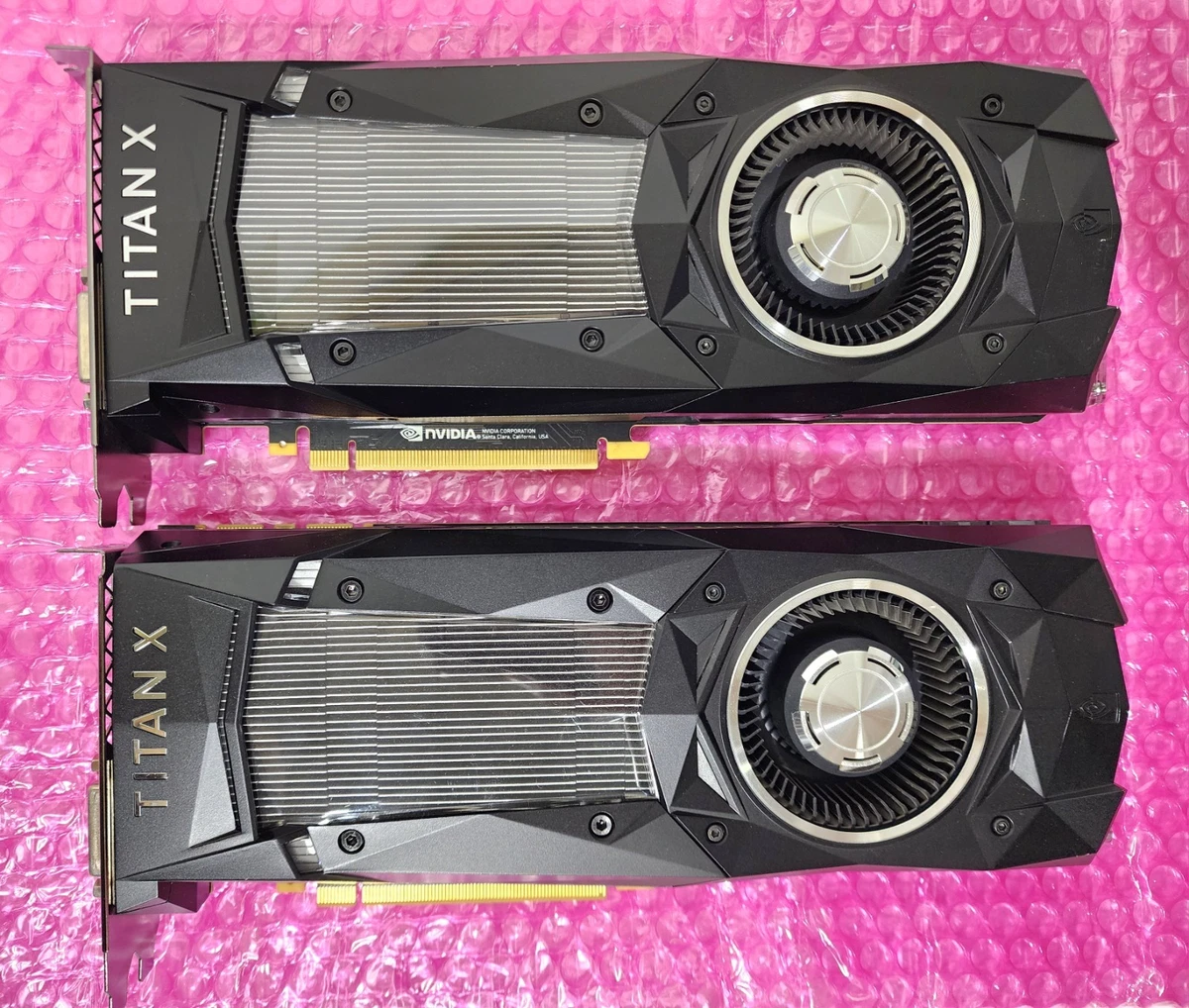 NVIDIA GeForce GTX TITAN X 12GB GDDR5X Computer Graphics