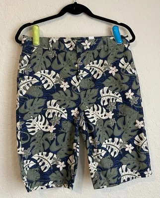 The Children's Place Blue Green Iguana Lizard Pants Pockets Boys Size 16 NWT - Image 1 of 4