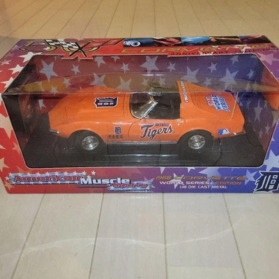 ERTL 1/18 1968 Chevrolet Corvette Diecast Model In Box Collectible - Image 1 of 4