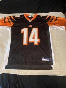 Cincinnati Bengals Trikot Andy Dalton #14 NFL Football Herren Gr. XL Reebok orange - Bild 1 von 17