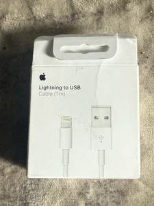 Apple MUQW3AM/A 3.3 Foot 1 Meter Lightning to USB Cable - White - Picture 1 of 3