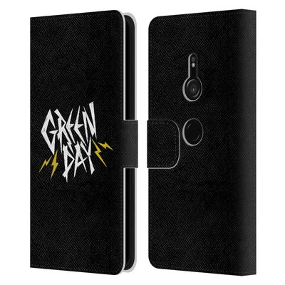 OFFICIAL GREEN DAY GRAPHICS LEATHER BOOK WALLET CASE COVER FOR SONY PHONES 1 - Image 1 of 4