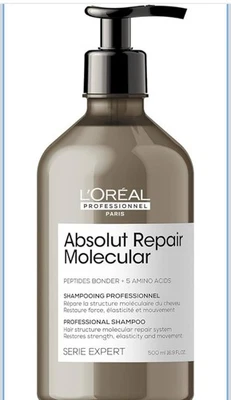 L’Oreal Absolut Repair Molecular Shampoo | Sulfate-Free Hair Structure Repair 16 - Image 1 of 3
