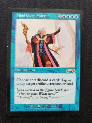 Mind Over Matter - Exodus EXO - Lightly Played LP SP - Reserved List Magic MTG - Image 1 of 2