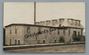 RPPC Mitchell Woolen Co Fabrik WEST PERTH ON Ontario Echtfoto Postkarte - Bild 1 von 2