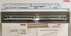 Märklin H0 3376 treno diesel BR 628.2 DB IMBALLO ORIGINALE + COME NUOVO 1994 - Foto 1 di 12