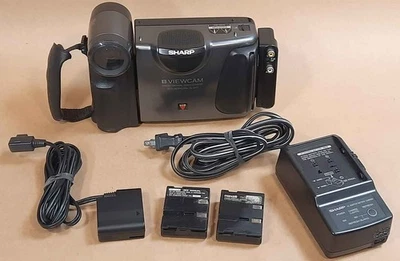 Sharp VL-E33U 8mm Viewcam Liquid Crystal Video HiFi Camcorder works but untested - Image 1 of 4