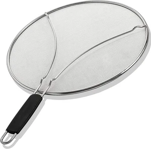 BergKoch Splatter Screen for Frying Pan - 13 Inch Stainless Steel Grease Spla... - Picture 1 of 9