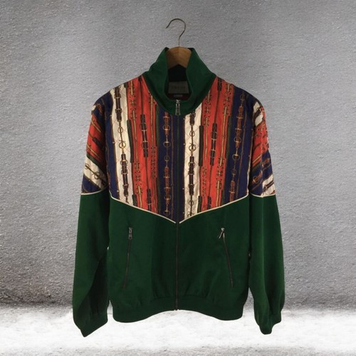 GUCCImaterial Giacca Tecnica Blouson Xs Grn 575740 Uomo Autentica #ED ZGA