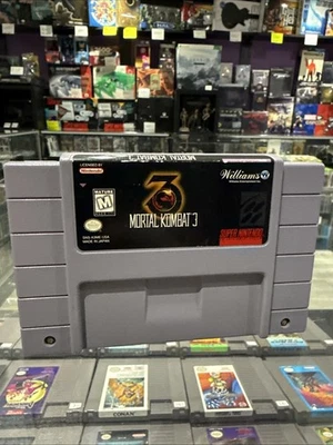 Mortal Kombat 3 - Super Nintendo - SNES Tested! - Image 1 of 3